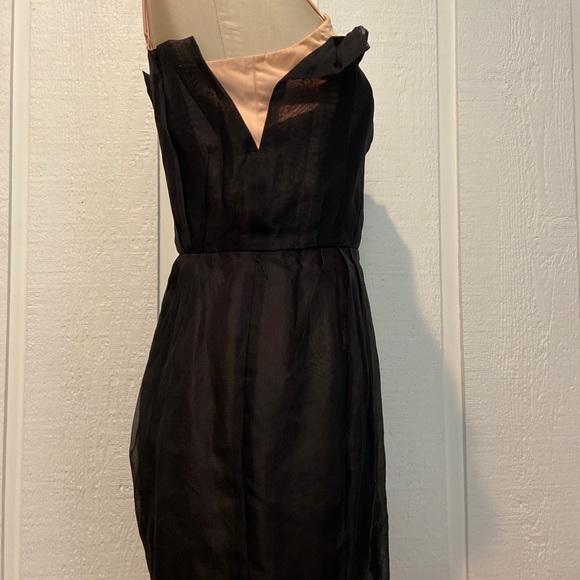 Marc by Marc Jacobs Silk Chiffon Black Dress - Picture 5 of 5